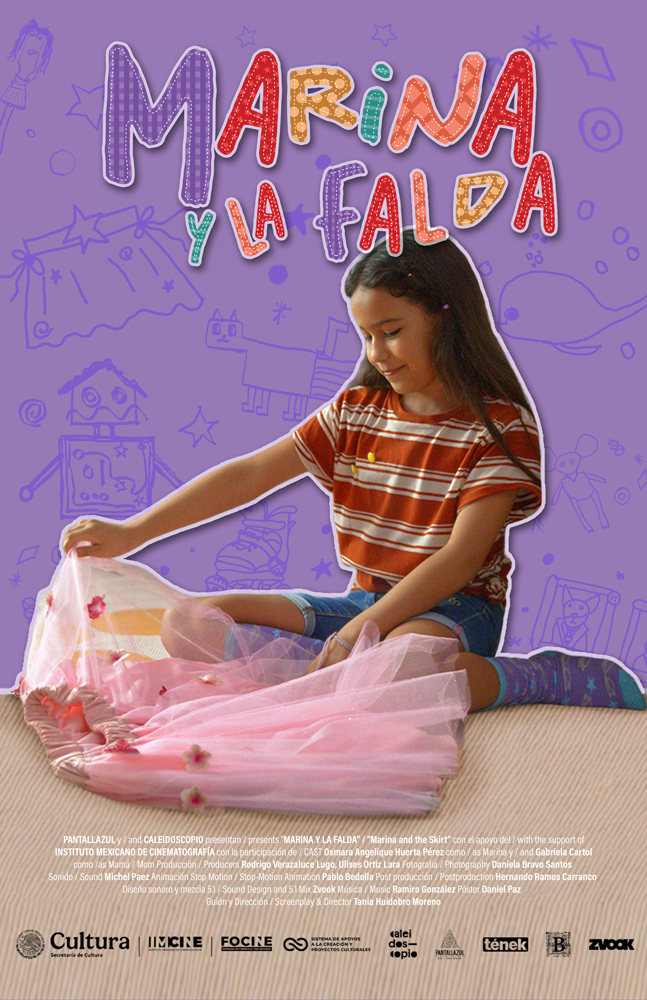 Poster Marina y la falda